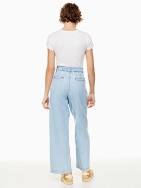 Aritzia Wilfred Size 6 Embark Jeans Wide-Leg